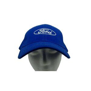 Ford Embroidered Blue Adjustable Baseball Hat